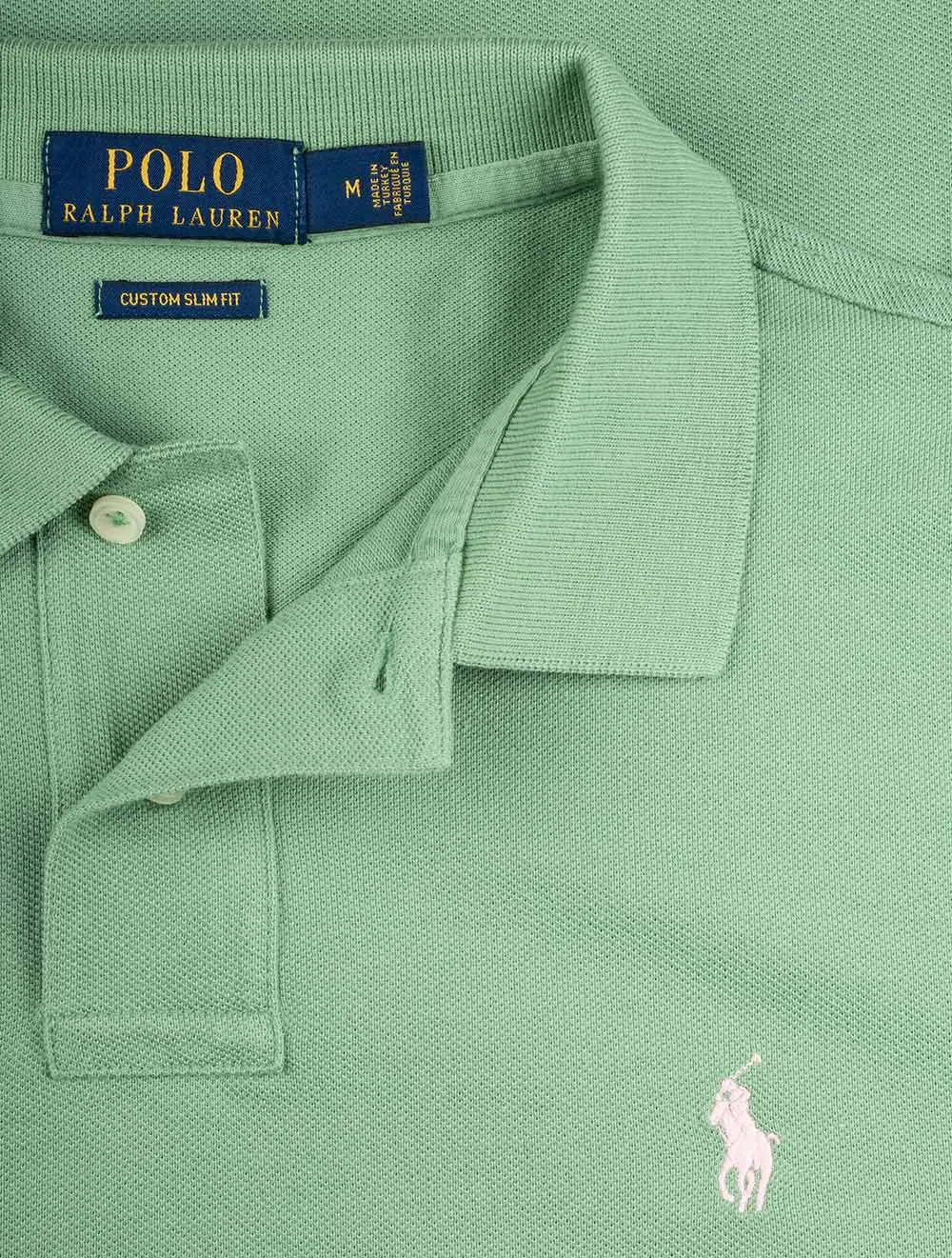 Basic Mesh Polo Outback Green