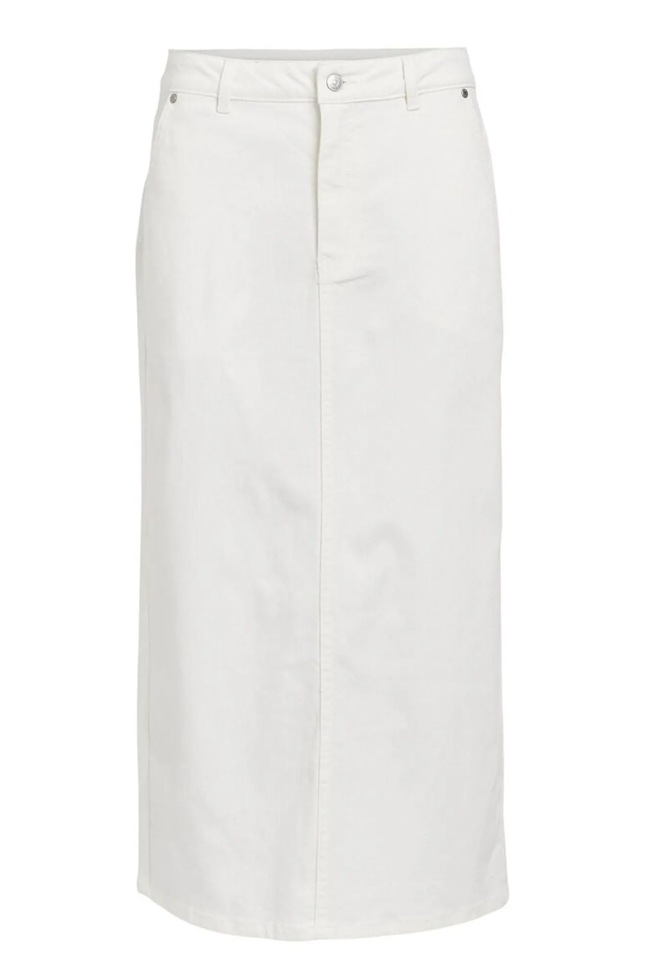 Object Talia Cloud Dancer Twill Skirt