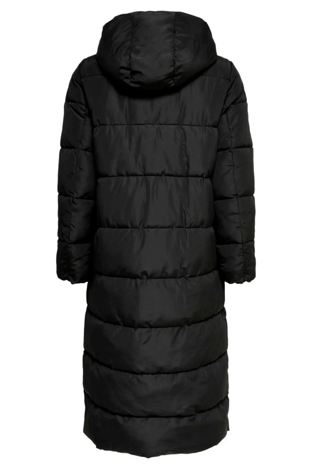 Only - Onlanna X Long Hood Puffer Coat - 3847626 Black