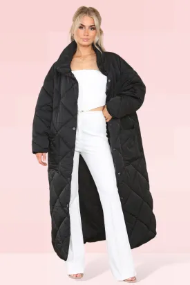 Oversized padded Longline Coat