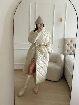 OVERSIZED QUILTED COAT